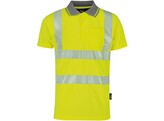 VIZWELL VWPS3NY  COOLPASS  Polo-Shirt Geel 3X EXTRA LARGE