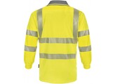 VIZWELL VWPS32Y Polo-Shirt met Lange Mouwen  Geel EXTRA / EXTRA LARGE