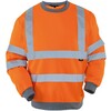VIZWELL VWFC121O  Sweatshirt  Orange - MEDIUM