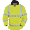 VIZWELL VWFC13Y Fleece Jack  Geel LARGE