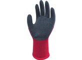 Wonder Grip DUAL WG355 met latex coating grijs-rood