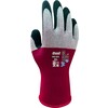 Wonder Grip DUAL WG355 met latex coating grijs-rood