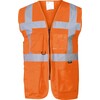 Vizwell VWRSO RWS waarschuwingsvest fluo orange