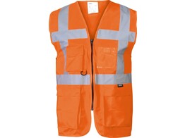 Vizwell VWRSO RWS waarschuwingsvest fluo orange