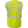 Vizwell VWRSY RWS waarschuwingsvest fluo geel EXTRA LARGE