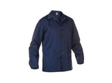 Halle werkvest 100  katoen Navy MEDIUM