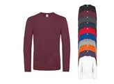 T-Shirt B C E190 Single Jersey lange mouwen MEDIUM