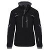 Excess 318-2-41-1 softshell winterjas zwart-grijs LARGE