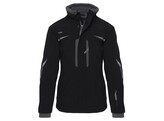 Excess 318-2-41-1 softshell winterjas zwart-grijs LARGE