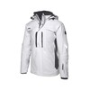 Excess 318-2-41-1 softshell winterjas wit-grijs