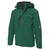 Excess 318-2-41-1 softshell winterjas groen-grijs