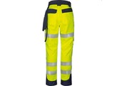Vizwell VWTC113 Signalisatie Broek Fluo Geel/Marine 102