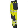 Vizwell VWTC113 Signalisatie Broek Fluo Geel/Marine 102