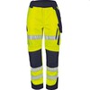 Vizwell VWTC113 Signalisatie Broek Fluo Geel/Marine 102