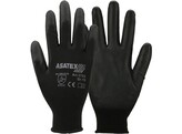 Asatex 3702 PU Glove Black