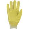 Asatex 03400 Gelber Nitril-Handsch-Trikot-Kragen  offener Rucken