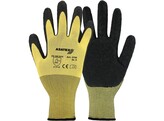 Asatex 3750 Latex Glove Black/Yellow