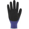 Asatex 3780 Natural Latex Glove Black/Blue