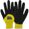 Asatex 3677GD Knitted Nitrile Winter Glove Yellow/Black