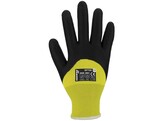 Asatex 3677GD Knitted Nitrile Winter Glove Yellow/Black
