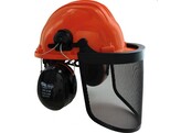 Climax CLI437 boswerker veiligheidshelm oranje 6-punts  DIN4840  singelband