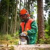 Climax CLI437 boswerker veiligheidshelm oranje 6-punts  DIN4840  singelband