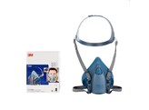 3M 7502 MED SILIKON HALBMASKE