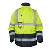 VIZWELL VWFJK05 Vlamvertragende contrast parka met hoge zichtbaarheid MEDIUM