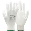 Asatex 3700 PU Handschoen Wit - Maat 11