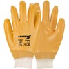 Asatex 03400V Yellow Nitrile Glove  Tricot edge  Fully coated
