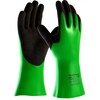 Atg 56-635 Gloves Nitrile Maxidry Green Palm Coated