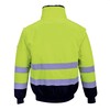 Portwest PJ50 - Hi-Vis Warnschutz 3-in-1 Pilotjacke Gelb/Marine