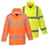Portwest H440 - Warnschutz-Regenjacke Orange