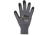 Asatex E091N Fijn gebreide handschoen met Microschuim Nitrile Noppen - Maat 08