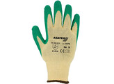 Asatex 3570 Latexhandschuh Grun/Gelb