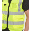 Bseen WCENGEXECM Saturn Gilet Hi-vis Yellow - 4X EXTRA LARGE