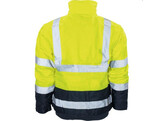 VIZWELL VW60CBY Pilot-Jas 2 in 1  Geel / Marine - S