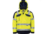 Vizwell VWT153Y winterjas met hoge zichtbaarheid klasse 3 - XXL