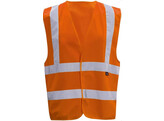 Vizwell VWE03O high visibility vest orange