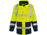 Vizwell VW05Y parka 2 in 1 geel / marine