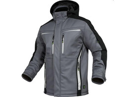 Leibwachter FLEXI27   FLEXLINE-WINTER  Softshell  Grijs/Zwart. - 5XL