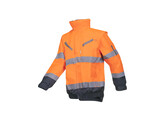 SIOEN 364A CAMPBELL SIGNALISATION WINTER BLOUSON Orange/Marine