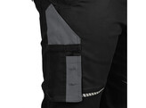 Leibwachter  FLEXLINEH25  Work trousers Black / Grey