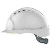 JSP EVO3 ONETOUCH VEILIGHEIDSHELM MET SLIP - Wit - GEVENTILEERD