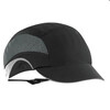 JSP AAF000-001-100 HARDCAP BASEBALLPET AEROLITE 5CM KORTE PEAK - ZWART