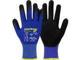 Asatex HIT099B Fijn gebreide handschoen Nitril Microschuim Gecoat - 08/M