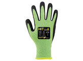 Asatex HIT-RC Fine knitted Nitrile glove with Microfoam Green/Black