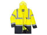 Portwest S766YBR - Essential 5-in-1 parka Yellow/Black
