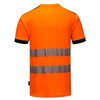 Portwest T181 - PW3 Hi-Vis Vision T-Shirt Korte Mouw Oranje/zwart