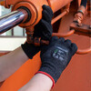 LeibWachter LW552 Basalt Boost Nitril beschermende handschoenen 3/4 gecoat - 09/
